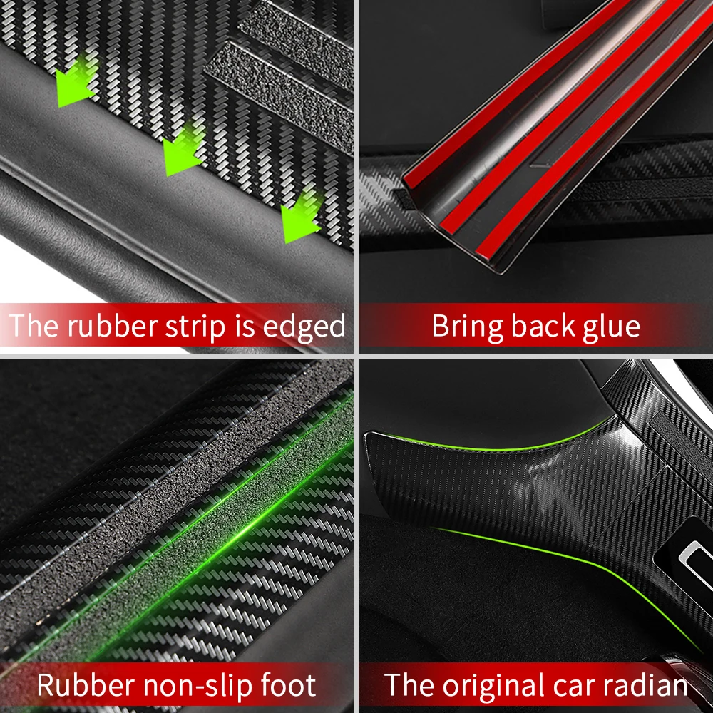 Welcome threshold For tesla model X accessories tesla 2016-2023+ 2024 model x interior accessories