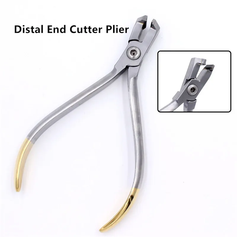 Dental Orthodontic Pliers Lingual Wire Niti Cinch Back Plier Needle Holder End Cutting Pliers Dental Tools