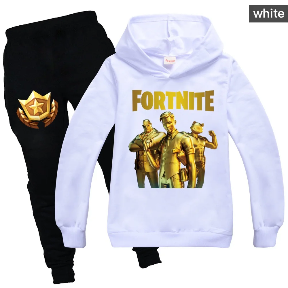 FORTNITE Children's clothing Sweatshirts for boys cotton baby hoodie kids toddler girl winter clothes 2021 christmas outfits