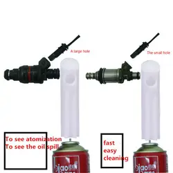 2022 New Manual Fuel Spray Nozzle Cleaning Tool Engine Care Fuel Injector Washing Device Fuel System Cleaning Car Accessories