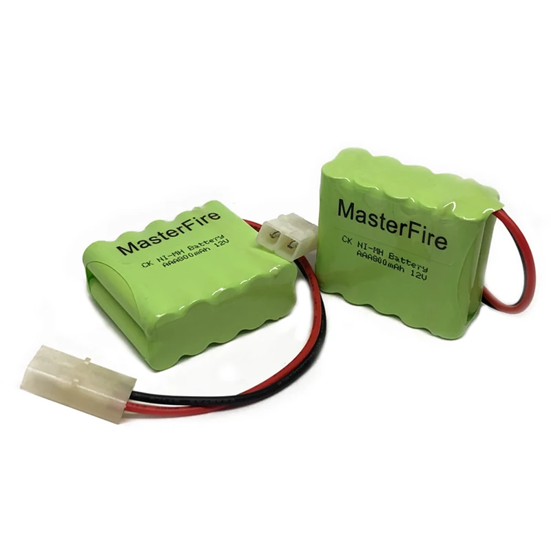 

MasterFire Original Ni-MH 12V 10x AAA 800mAh Battery Rechargeable NiMH Batteries Pack For Medical Equipment Remote Control Cars