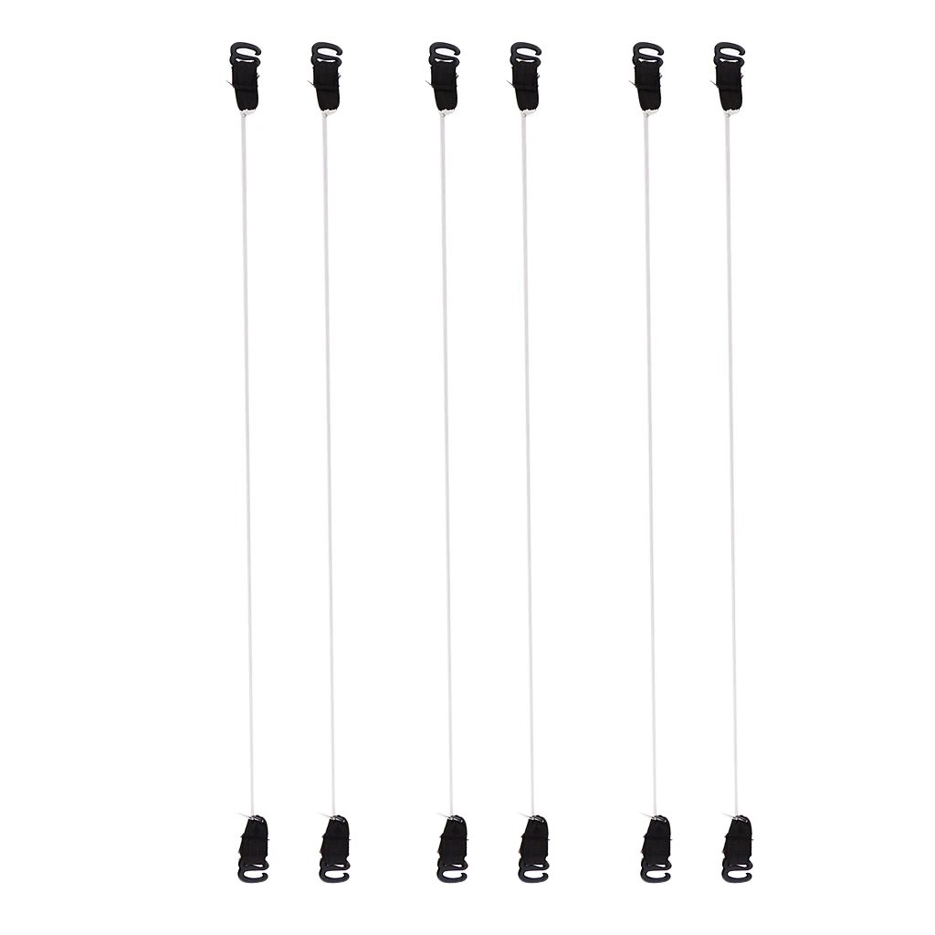 3 Pairs XXS/S/XL Secret Invisible Fish Line for Hair Extensions Hairpiece