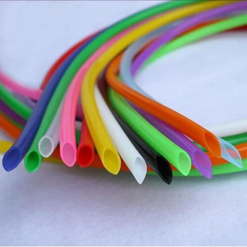 

Food grade tasteless Silicone Tube Multicolor Hose Water Pipe 2x4 3x5 4x6 4x7 5x7 5x8 6x8 6x9 8x10 8x12 10x12mm