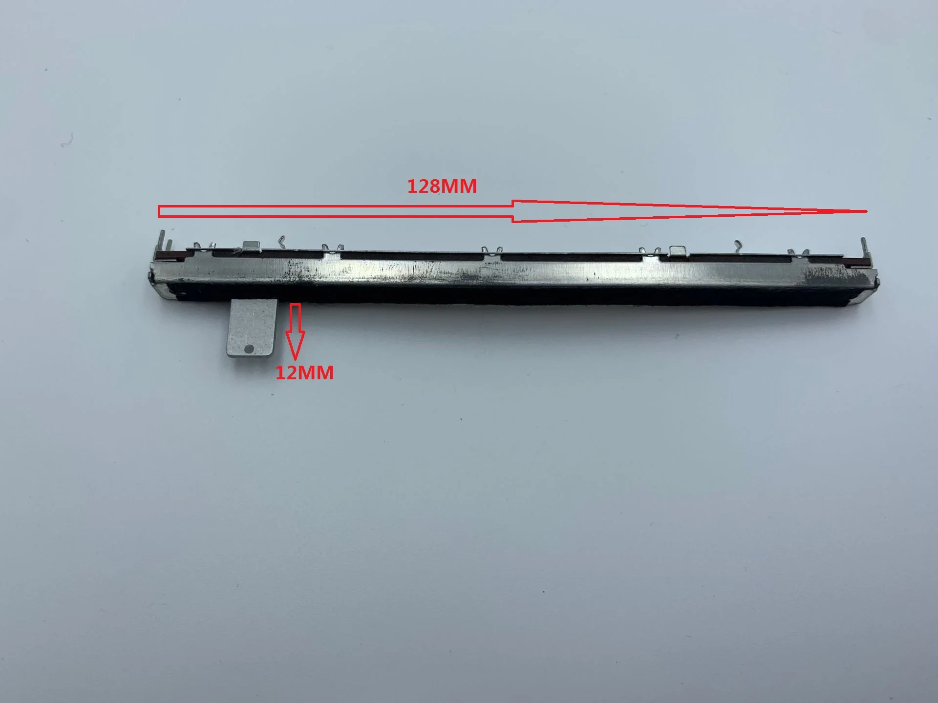 

1pcs For ALPS mixer slide potentiometer 12.8 cm 100mm stroke single volume 10K shaft length 12m