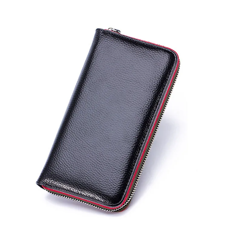 2024 New Fashion ladies long Wallet High-Quality leather Casual Coin Purse Famous Brand Clutch all-match big fried clip wallet