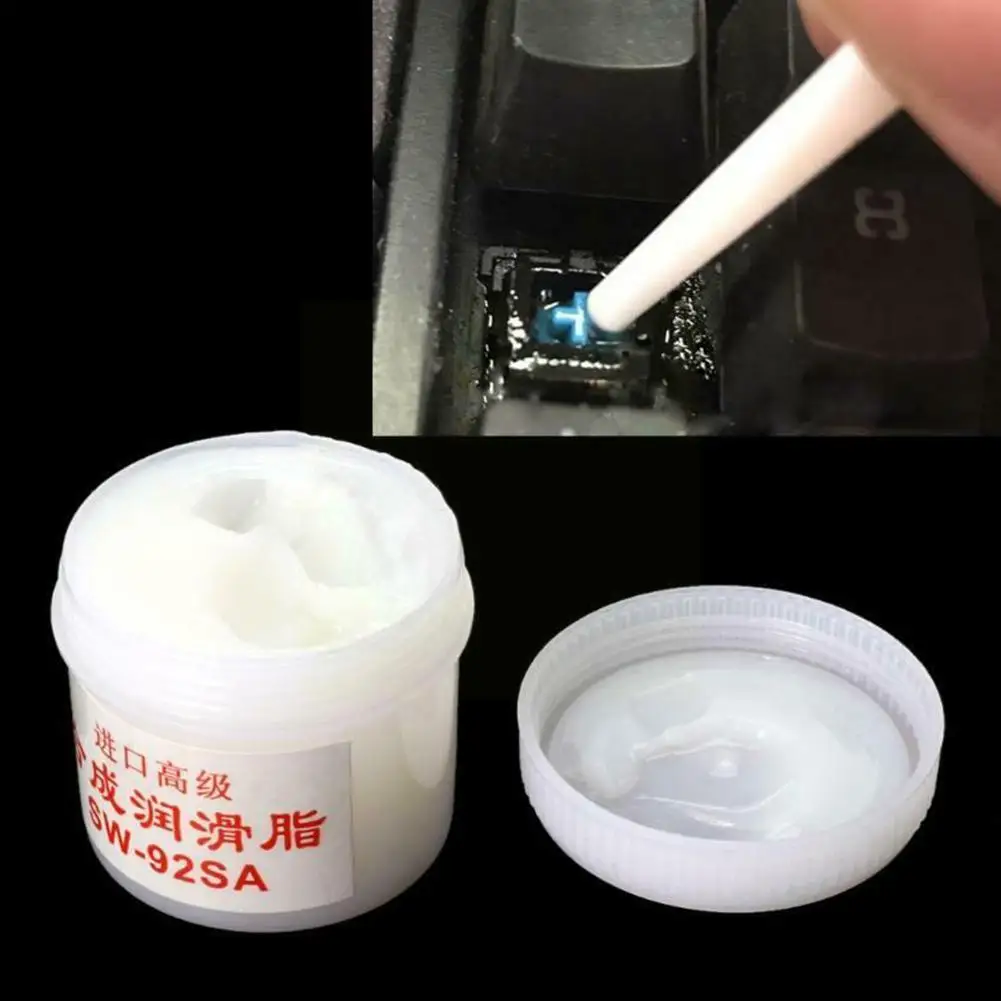 White Grease synthetic lubricating oil Fixing Film Plastic Keyboard Gear Grease Bearing Lubricant for Samsung HP Epson