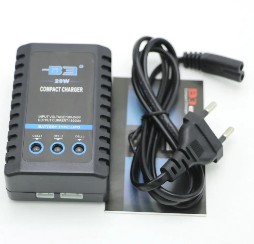 

1pc IMAX RC B3 20W Pro 10W Compact Balance Charger for 2S 3S 7.4V 11.1V Lithium LiPo Battery + Freepost