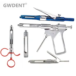 1pc Citoject Intraligamental Syringe Dental 1.8ml Coated CE Stainless Steel Orthodontic Gun Syringe