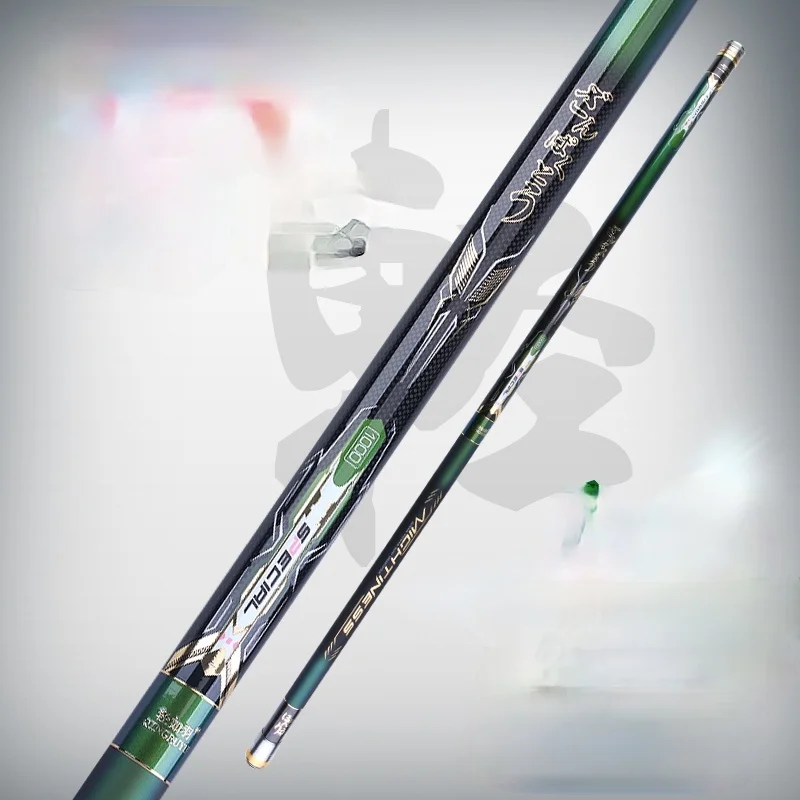 Extra Long High Carbon 8m -16m Power Hand Pole Fishing Canne Ultrahard Superlight Strong Telescopic Pole Fishing Tackle