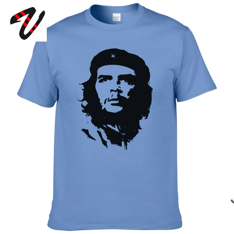 Character Features Che Guevara Graphic T Shirt Men 100 Cotton Loose Vintage Style Sweatshirt High Quality O-Neck Tee Shirt Homme