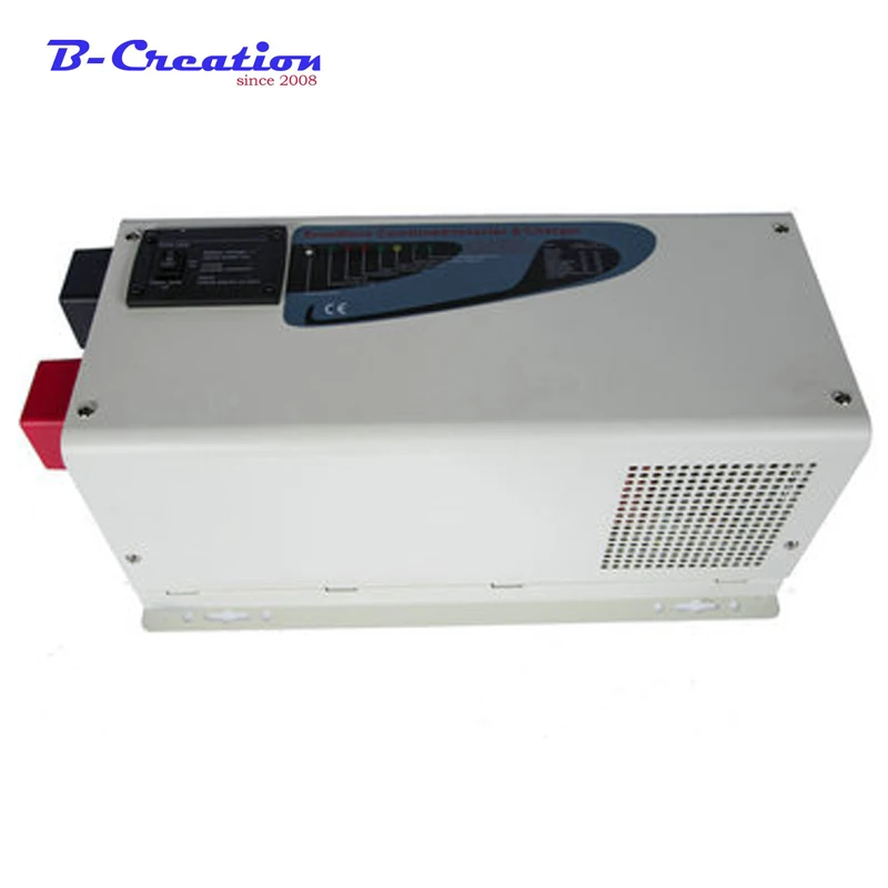 3000w series off grid type DC 12v 24v 48v AC 110v 220v 50hz or 60hz pure sine wave hybird inverter with LCD within transformer