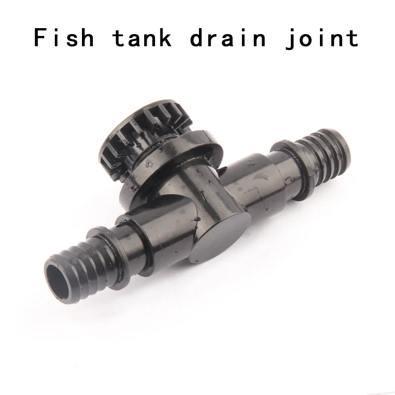 

Fish Tank Drain Joint Multi Function Fish Tank Tee Drainage Connectors High Efficient Drain Joint 1 Pcs