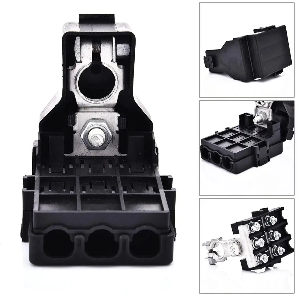 Car Battery Fuse Block 3-way Fuse Holder Car Accessories 3 Way Car Battery Fuse Block for ANG/ANF/AFS/MIDI STZ-GAC-7200