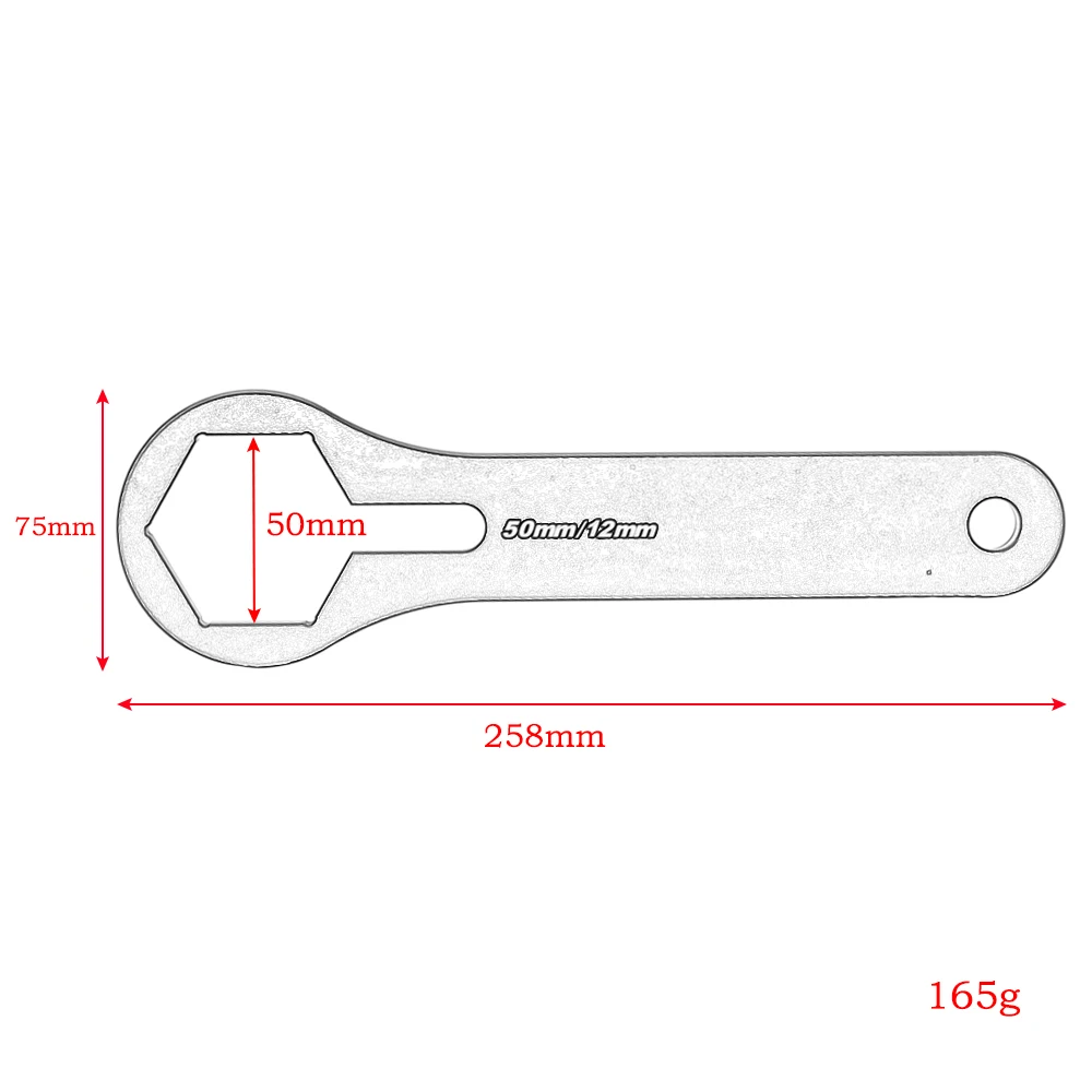 50mm Aluminum Motorcycle Fork Cap Wrench Wrenches Repair Tool For KTN 125 150 250 350 450 550 SX SXF XC XCF EXCF