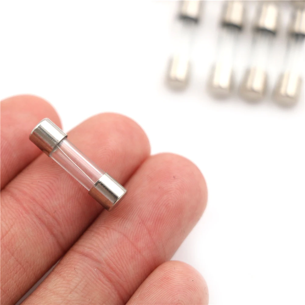 20-Pack T1.6AL250V Glass Fuses – 5x20mm, Slow-Blow Time-Lag, 1.6 Amp, 250VAC