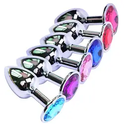 Small Size Anal Toys Butt Plug Stainless Steel Anal Plug Sex Toys for woman men Adult Product nice and comfortable design