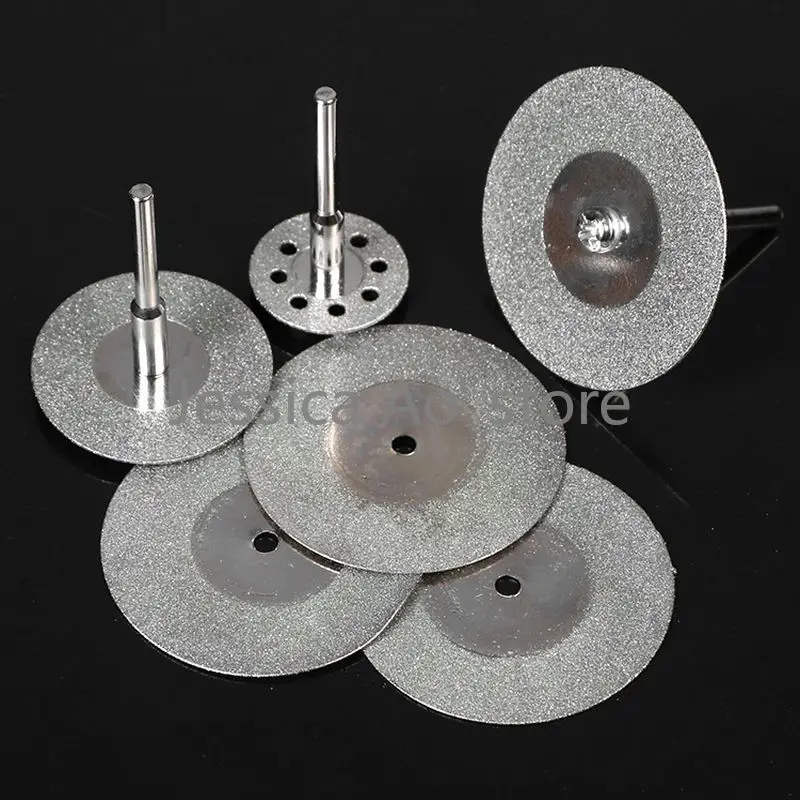 

10pcs 16-60mm Electric Grinder Diamond Blades Sharp Hard Steel Small Saw Blade Jade Agate Cutting Disc Ultrathin