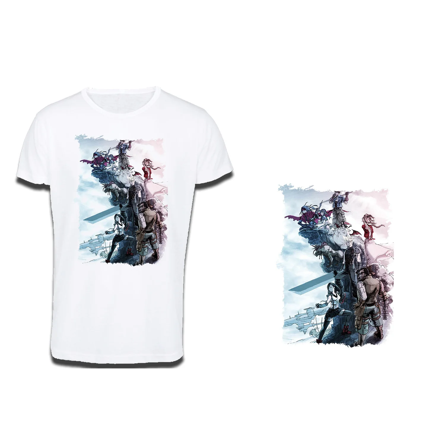 T-SHIRT cotton touch A3 FANART GAME ACTION cotton touch T-shirt