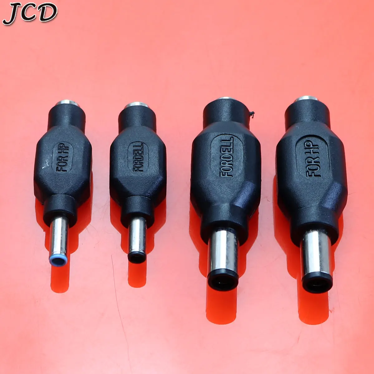 JCD 1PCS 4.5 x 3.0 mm 7.4 x 5.0 mm DC Male to 5.5 x 2.1mm DC Female Power Plug Adapter Connector for DELL for HP