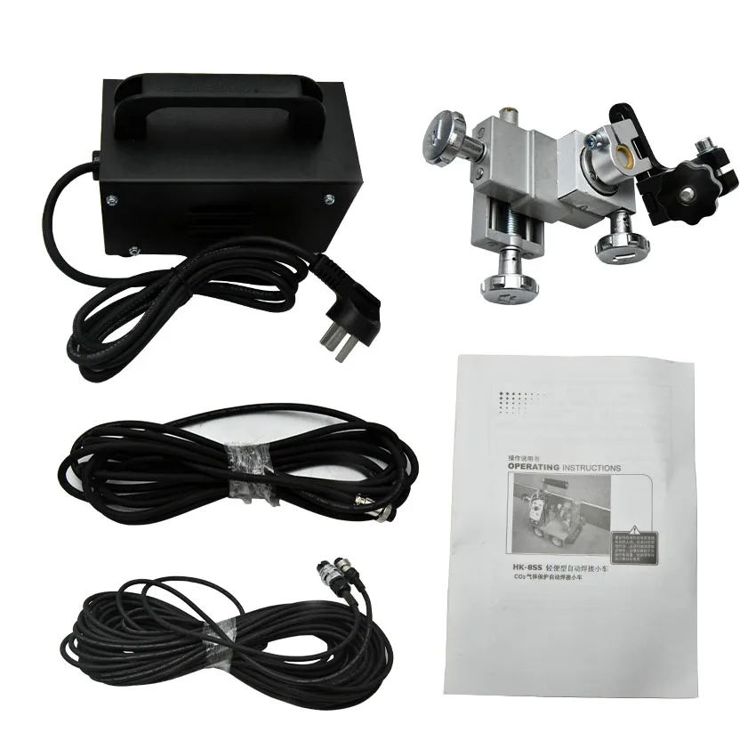 Carregador de solda automático com ângulo para estrutura de aço, trole de solda automático portátil til til 22w