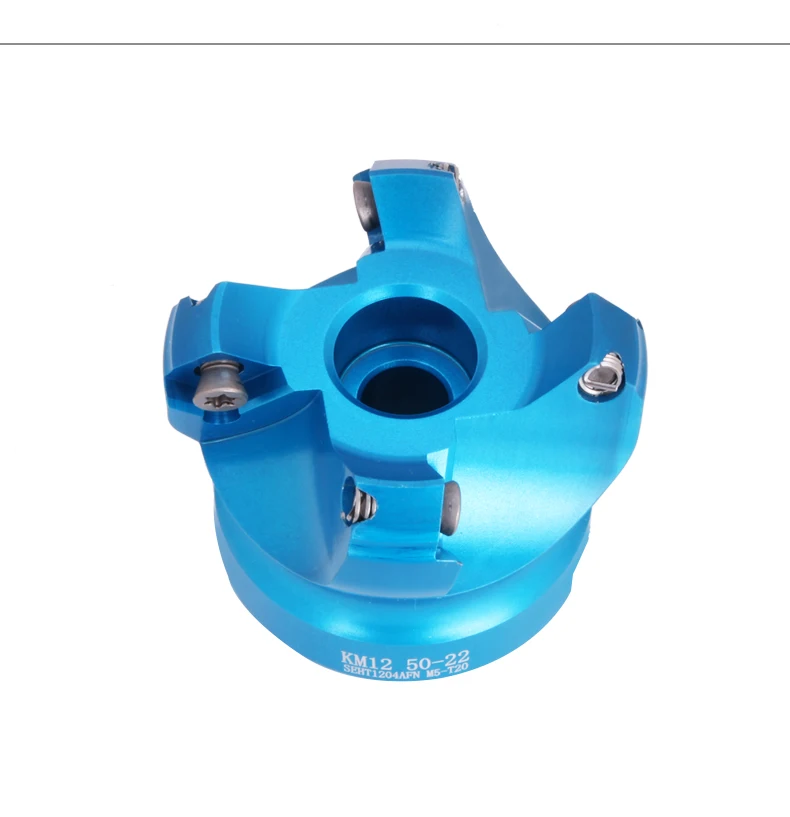 1PCS KM12 45องศาเครื่องตัดKM12-50-22-4T KM12-63-22-4T KM12-80-22-5Tสำหรับกระบวนการอลูมิเนียม