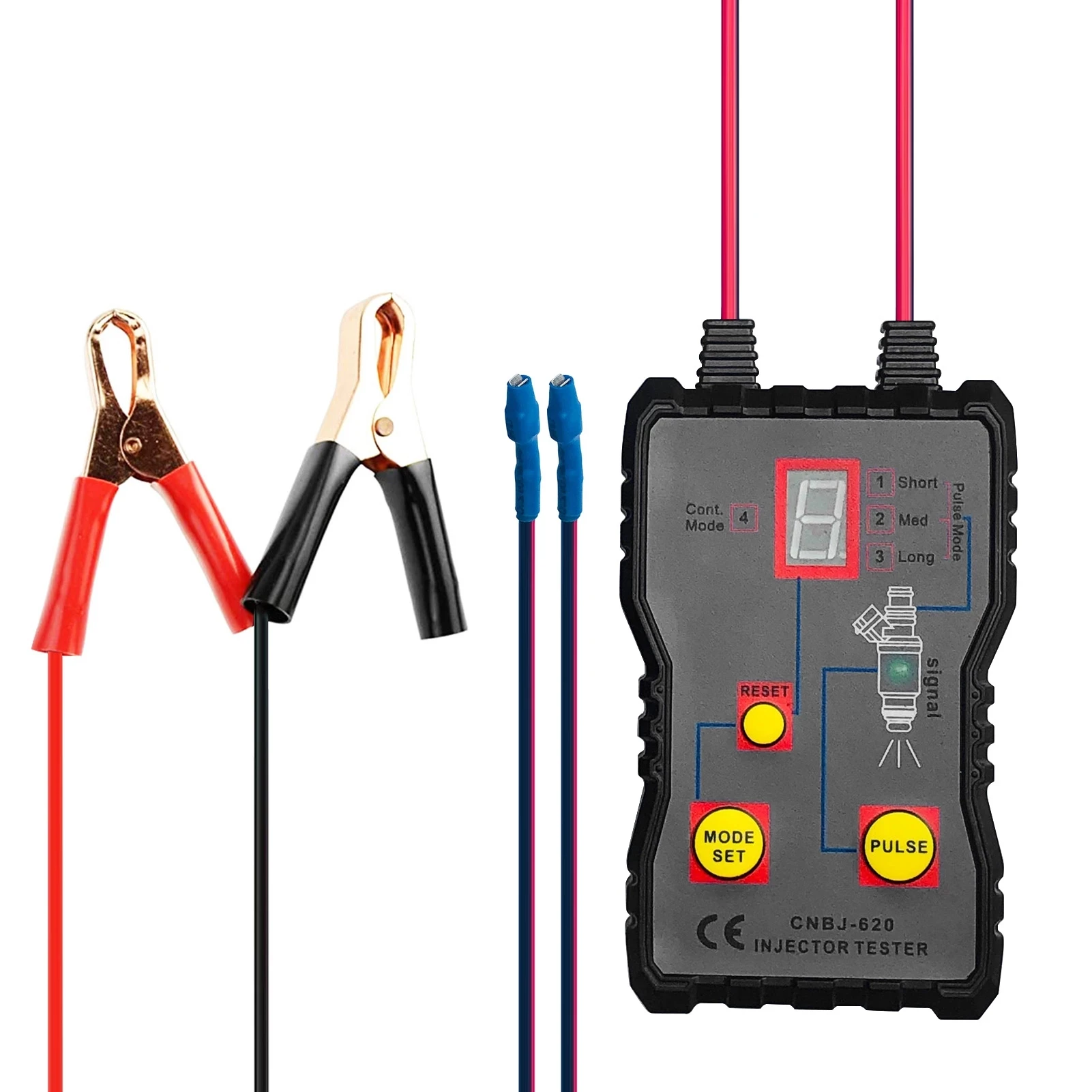 CNBJ-620 Universally Injector Tester Fuel Injector Tester Powerful Fuel System Scan Tools Petrol Injector Tester Automotive