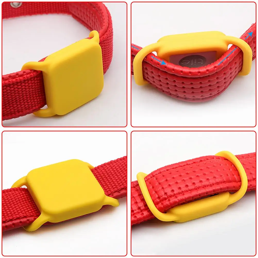 Funda protectora de silicona para Tile Mate 2020, Collar para mascotas, rastreador de ubicación, dispositivo antiarañazos y antipérdida, funda para parachoques