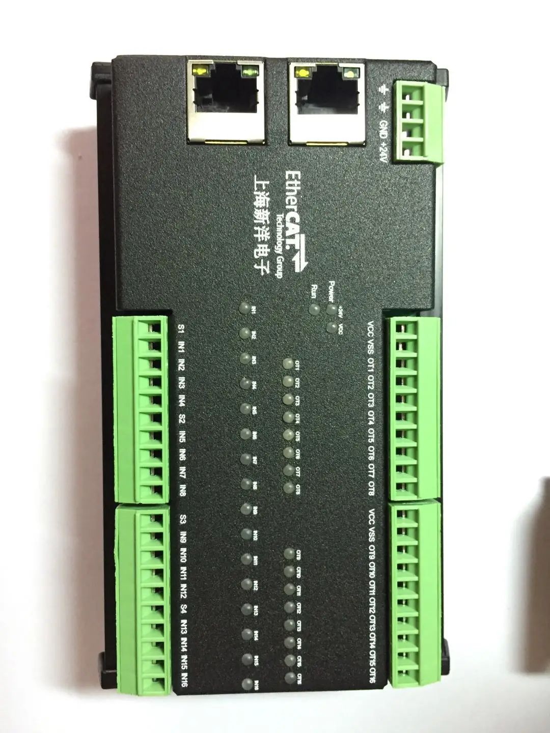 

EtherCAT Io Module 16 in 16 Out Module NPN/PNP and AB Phase Encoder 8 Channels 16 Bit AD Module