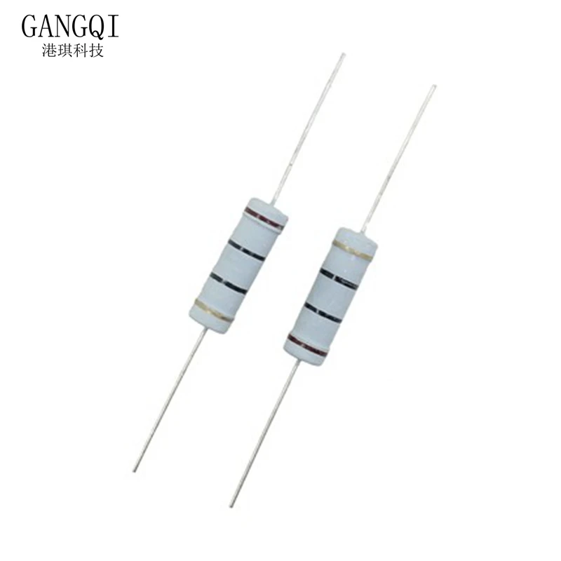 10pcs 5W Carbon Film Resistor 5% 1R ~ 1M 2.2R 10R 22R 47R 51R 100R 150R 470R 1K 4.7K 10K 47K 1 2.2 10 22 47 51 100 150 470 Ohm