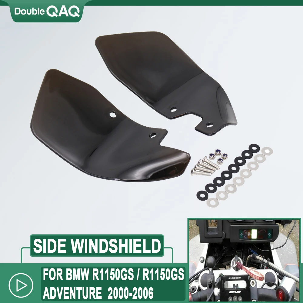 Limpar e Fumaça pára-brisas para motocicleta, pára-brisa, Wind Deflecto, Acessórios para BMW R 1150 GS R1150GS Adv 2000-2006, Novo