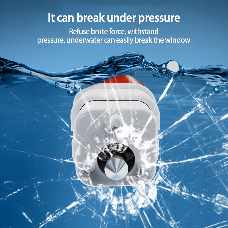 مطرقة سلامة السيارة نوع مطرقة الهروب ، قاطع النافذة ، قطع حزام المقعد ، أداة الطوارئ ، اكسسوارات السيارات