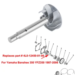 Kütük Alüminyum Su Pompası Pervanesi Siyah Gümüş Yamaha Banshee 350 YFZ350 1987-2006