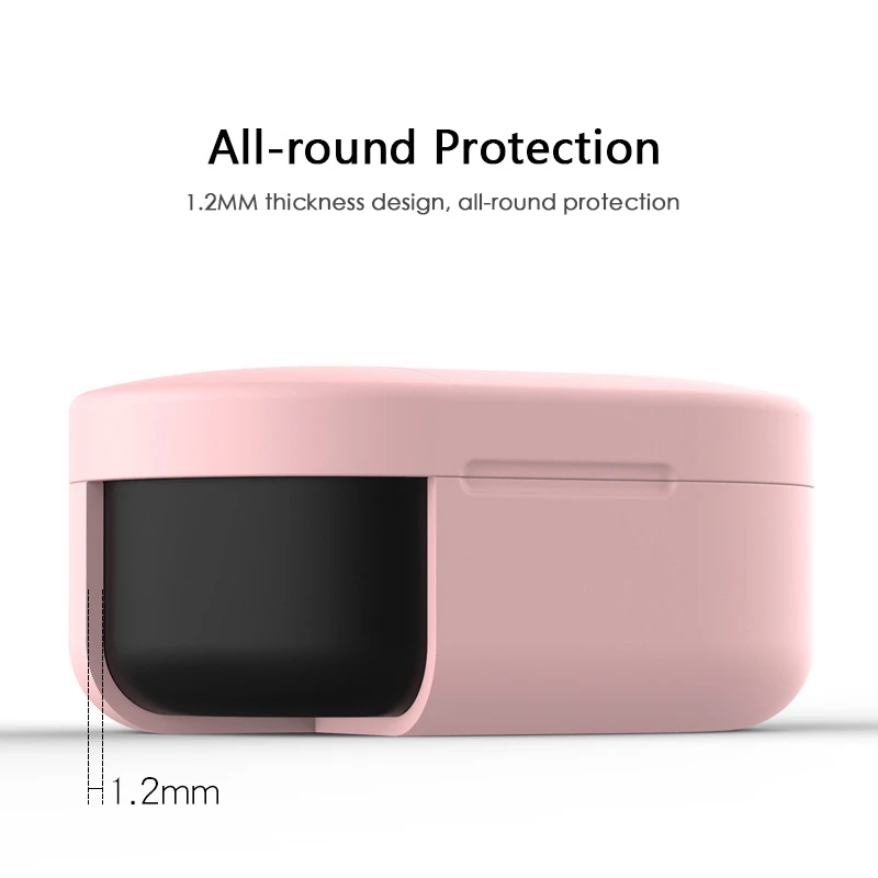 New Silicone Headphones Case For Xiaomi Redmi Airdot TWS Protective Earphone Case Bluetooth Earphone Fashion Version Wireless