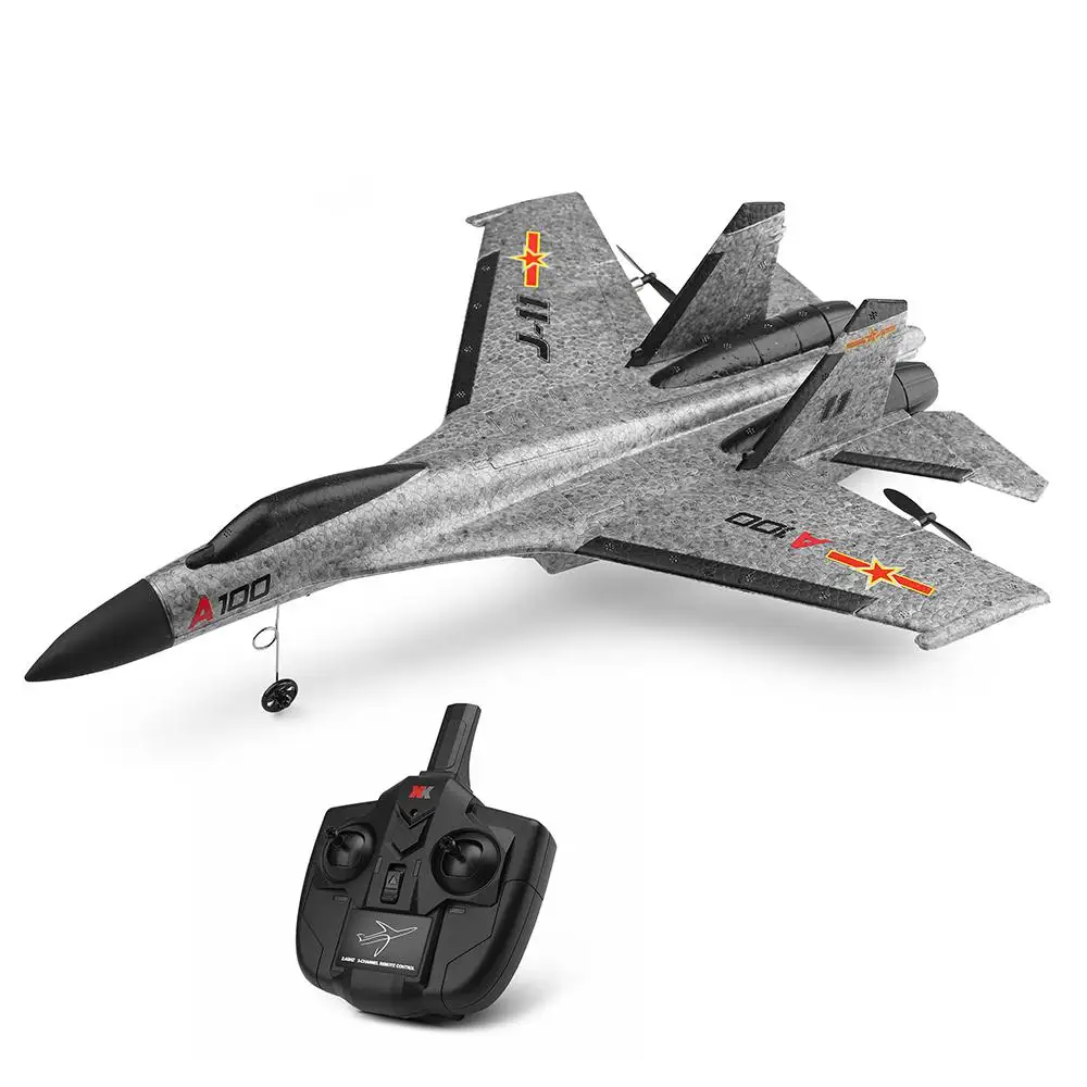 

Wltoys XK A100-SU27 RC Plane 2.4G 340mm 3CH Airplane Fixed Wing Planes Outdoor RC Toys Flying Remote Control Plane Children Gift