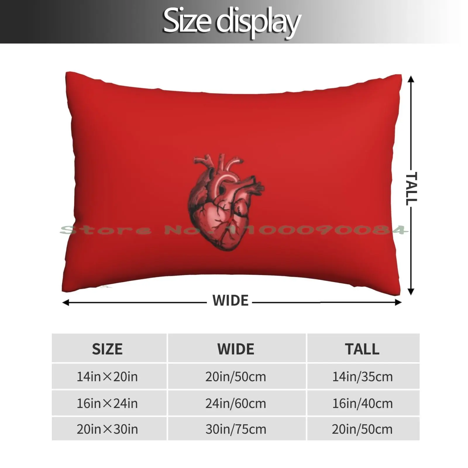 Heart Pattern Quirky Red Socks Pillow Case 20x30 50*75 Sofa Bedroom Funny Dont Be A Wanker Anchor Sea Boating Pun Dont Wanker