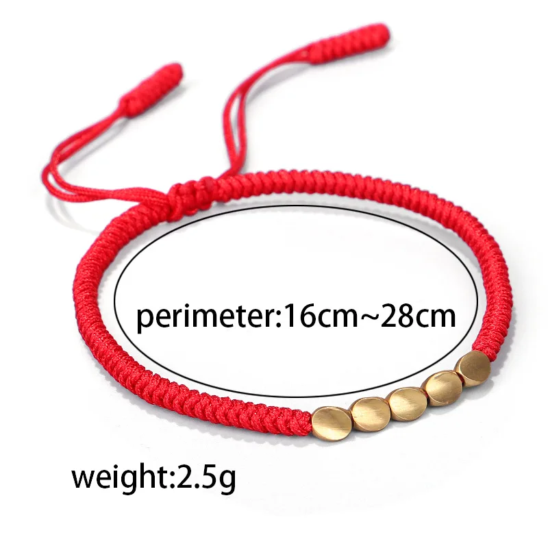 Tibetan Buddhist Knot Thread Bracelets for Women Charm Friendship Rope Bangle Jewelry New Style