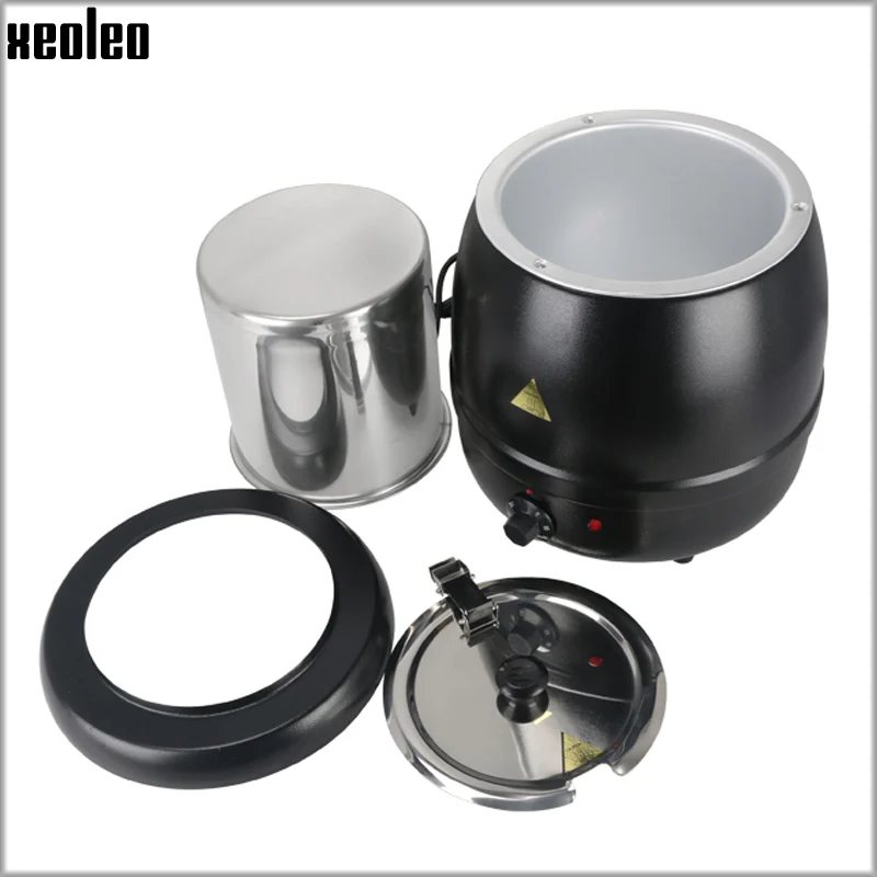 XEOLEO 10L Multifunction Electric Soup Stew Food Heating Warmer for Cooking Soup/Porridge/Pregnant Tonic Paint/Stainless Steel