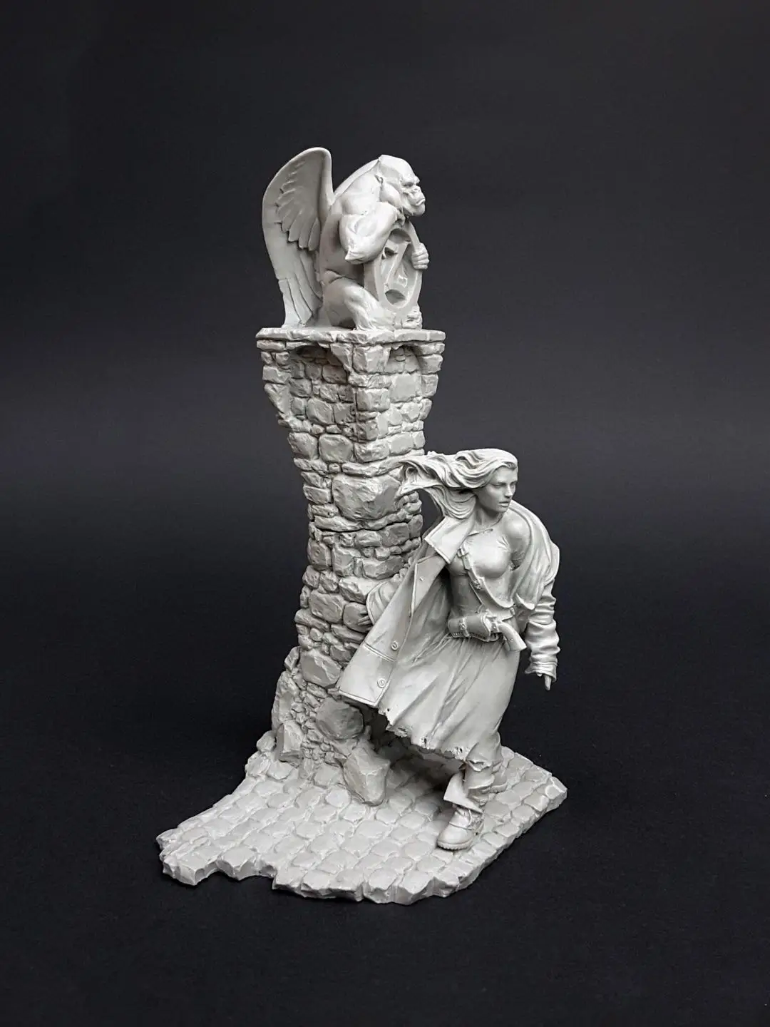 Фигурка модели из смолы 1/24 GK, комплект в разобранном и неокрашенном виде