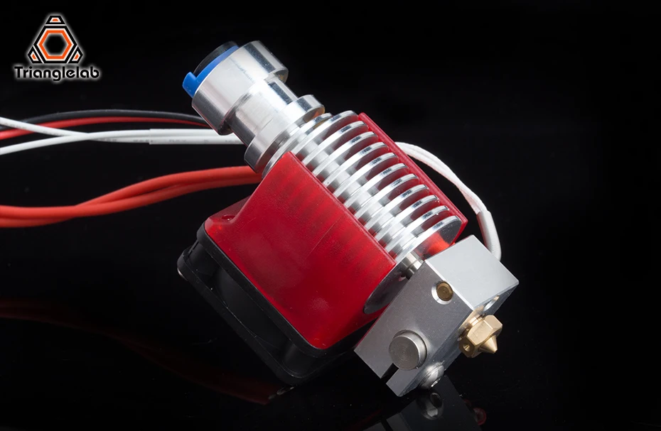 C Trianglelab V6 2,85/3,0mm Hotend 12V/24V Remote Bowen Print J-kopf Hotend und Lüfter Halterung Für HOTEND Für PT100 – Detail 11