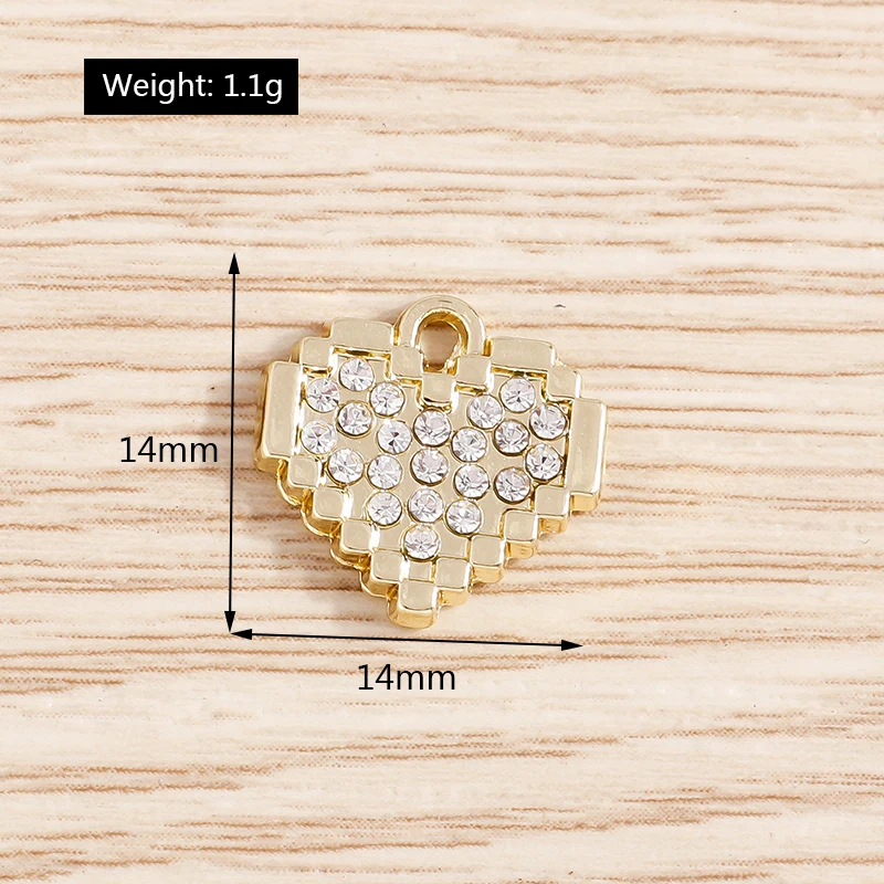 5 Stück 12 x 13 mm niedliche Perlen-Bowknot-Charms für Schmuckherstellung, Damenmode, Tropfen-Ohrringe, Anhänger, Halsketten, DIY-Armband, Basteln, Geschenk – Detail 21
