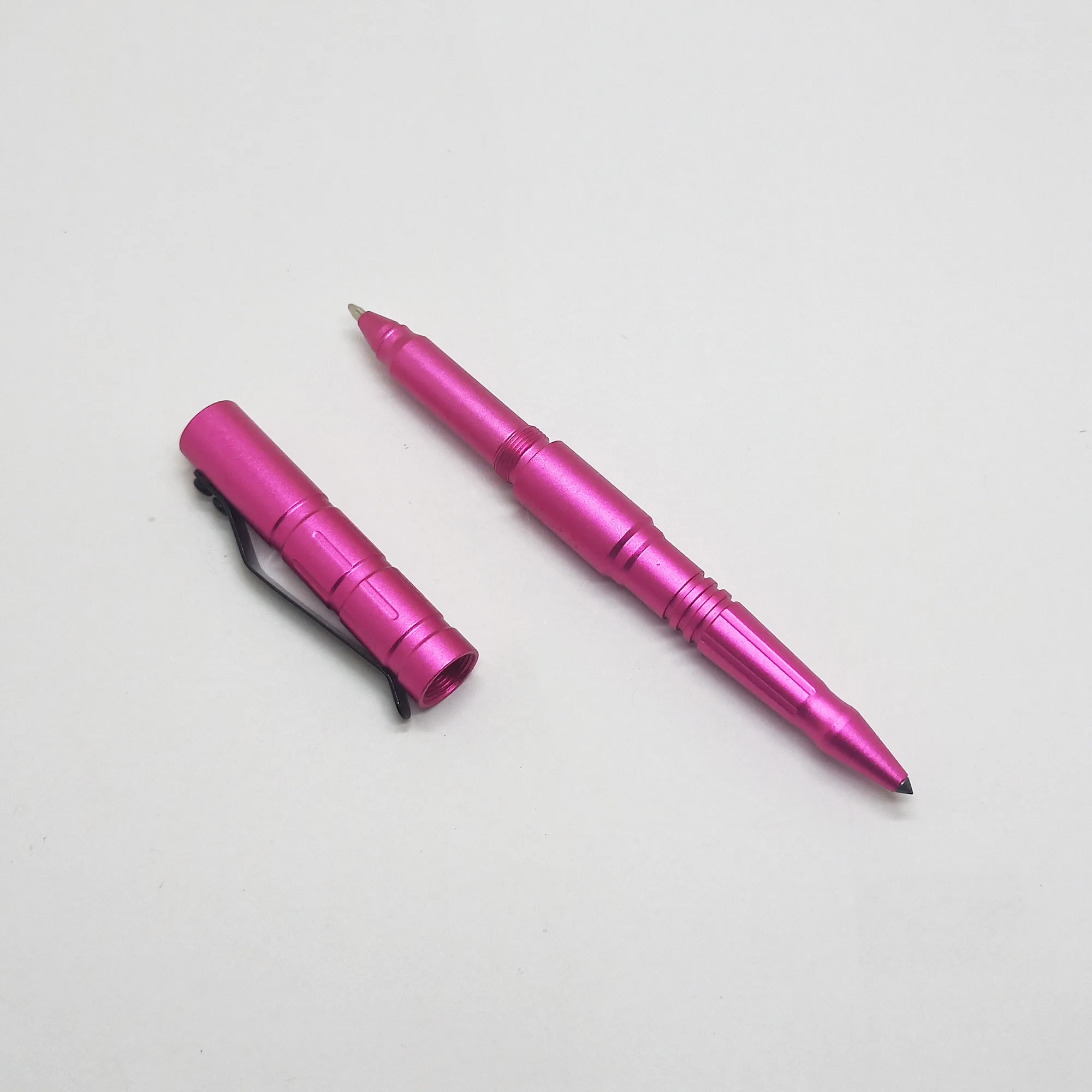 Pink lady tactical pen Survival tool + writing Pen for outdoor accident SOS and car accident tool kit car Window broken tool