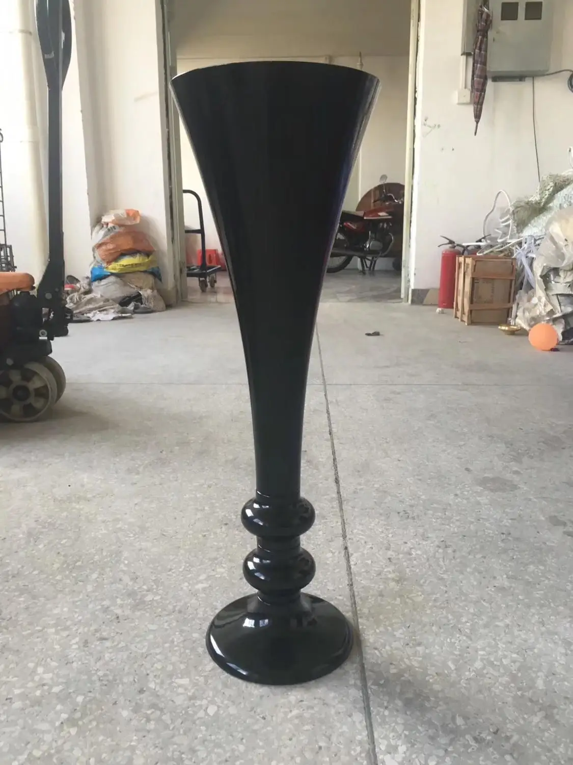 69CM tall 20cm diameter )  Black Wedding Pedestal Wedding Supplies Party Event white/Black Pedestal Table Stand 1128