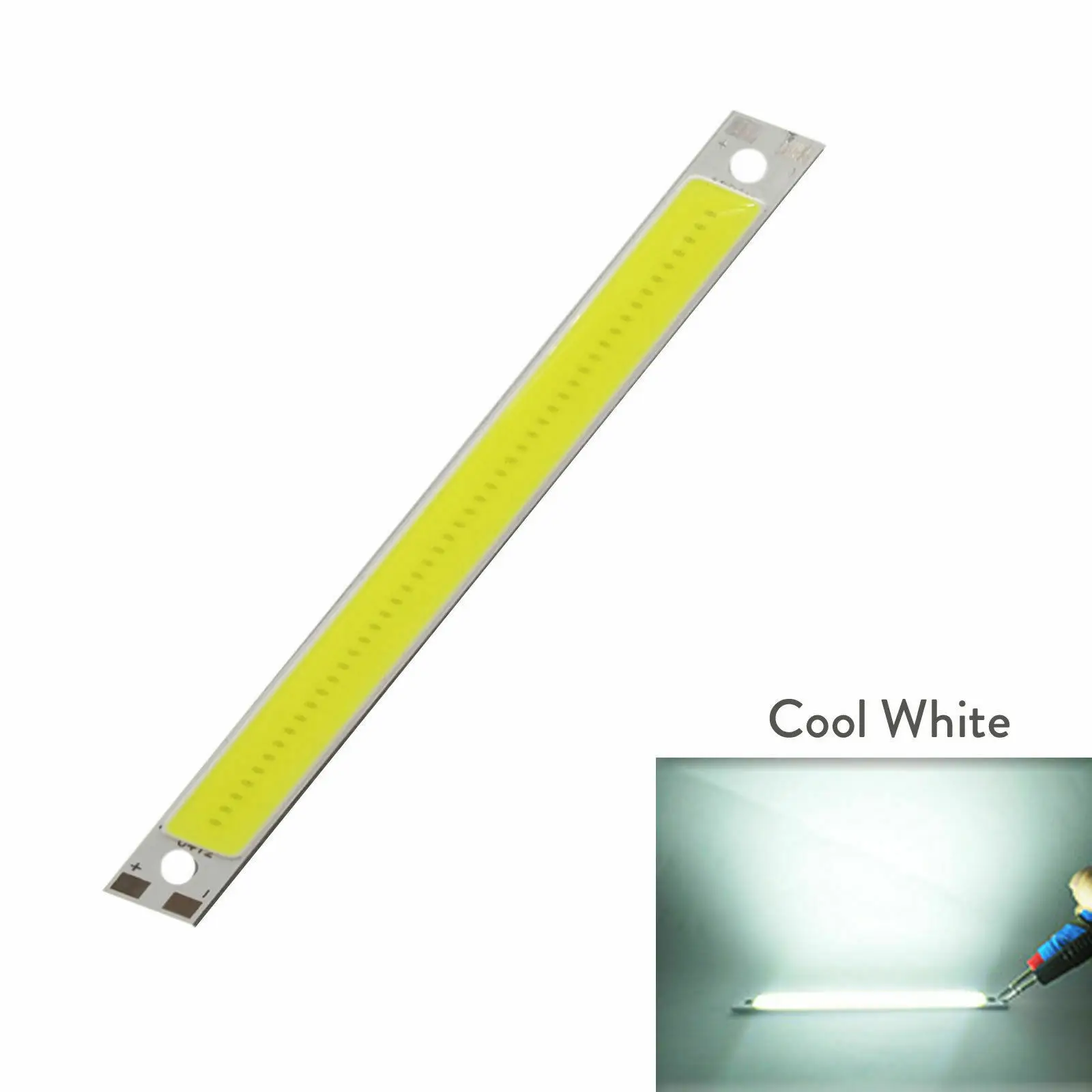 LED Beads blu rosso verde freddo bianco caldo DC 12V 14V COB Strip LED Lamp 10W lampadina sorgente di illuminazione per fai da te Led Floodlight