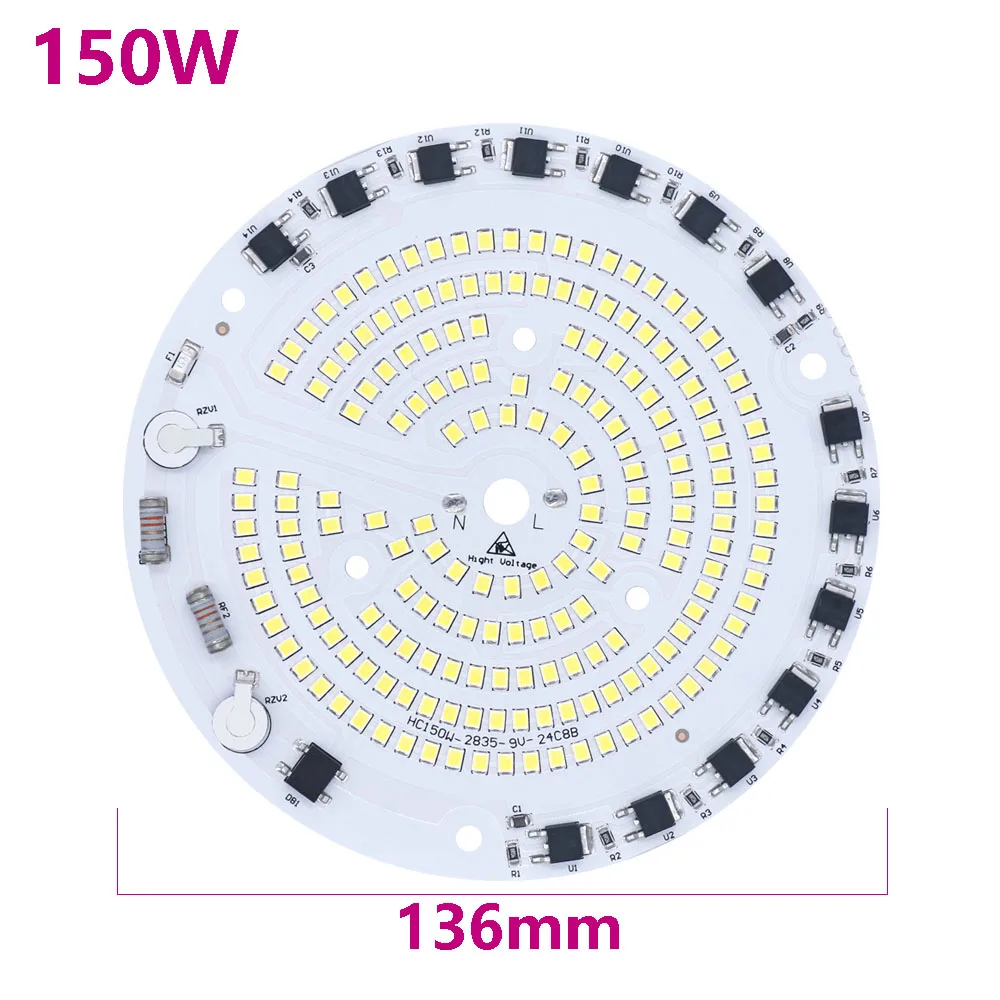 Chipy Cob LED 220V pełna moc 200W 50W nie ma potrzeby sterownik źródła światła Ligh płyta źródłowa liniowa Led lampy wokół zimnej bieli