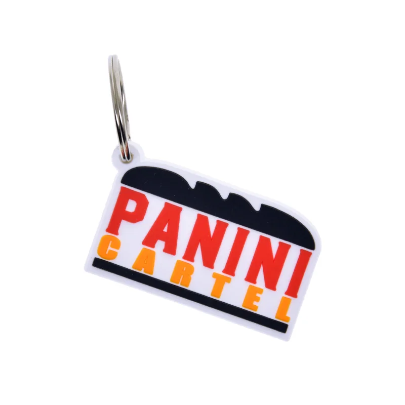 Individuell gestalteter 3D-Schlüsselanhänger aus weichem PVC für Firmenwerbung als Geschenk – Detail 1