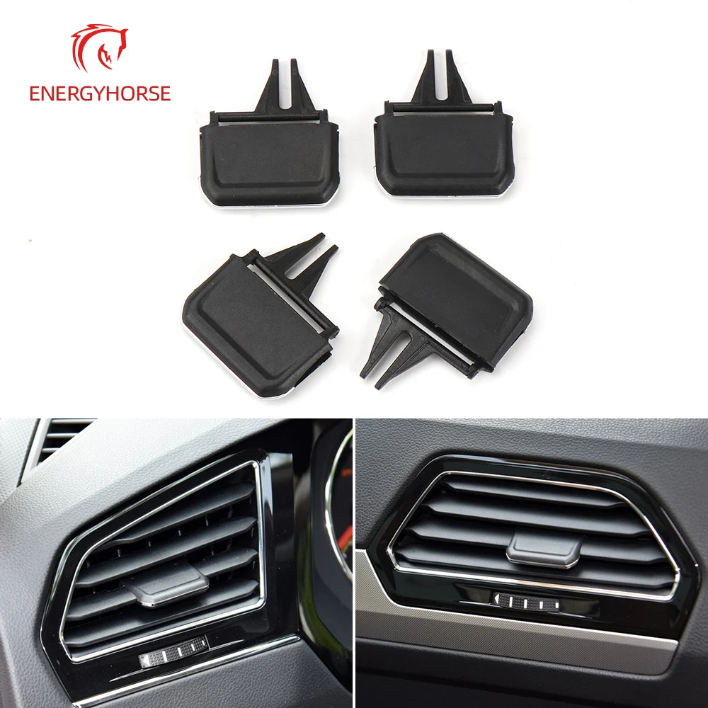 Car Front Air Conditioning AC Vent Grille Clip Slider For Volkswagen Tiguan 2017-2021