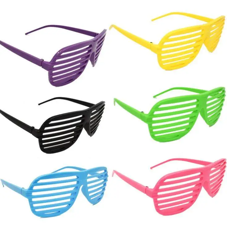 Wholesale Children Shutter Shade Glasses Fashion Men Women Eyewear Party Event Favor Concert Cheer Halloween Props 500pcs