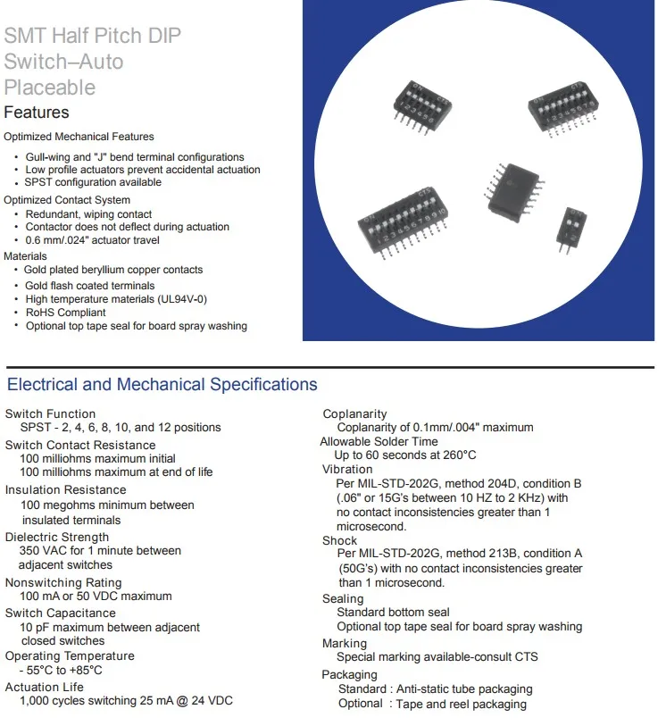 218-8LPSTR United States 1.27MM spacing patch 8-bit coding dial code switch refers to dial flat dial with film
