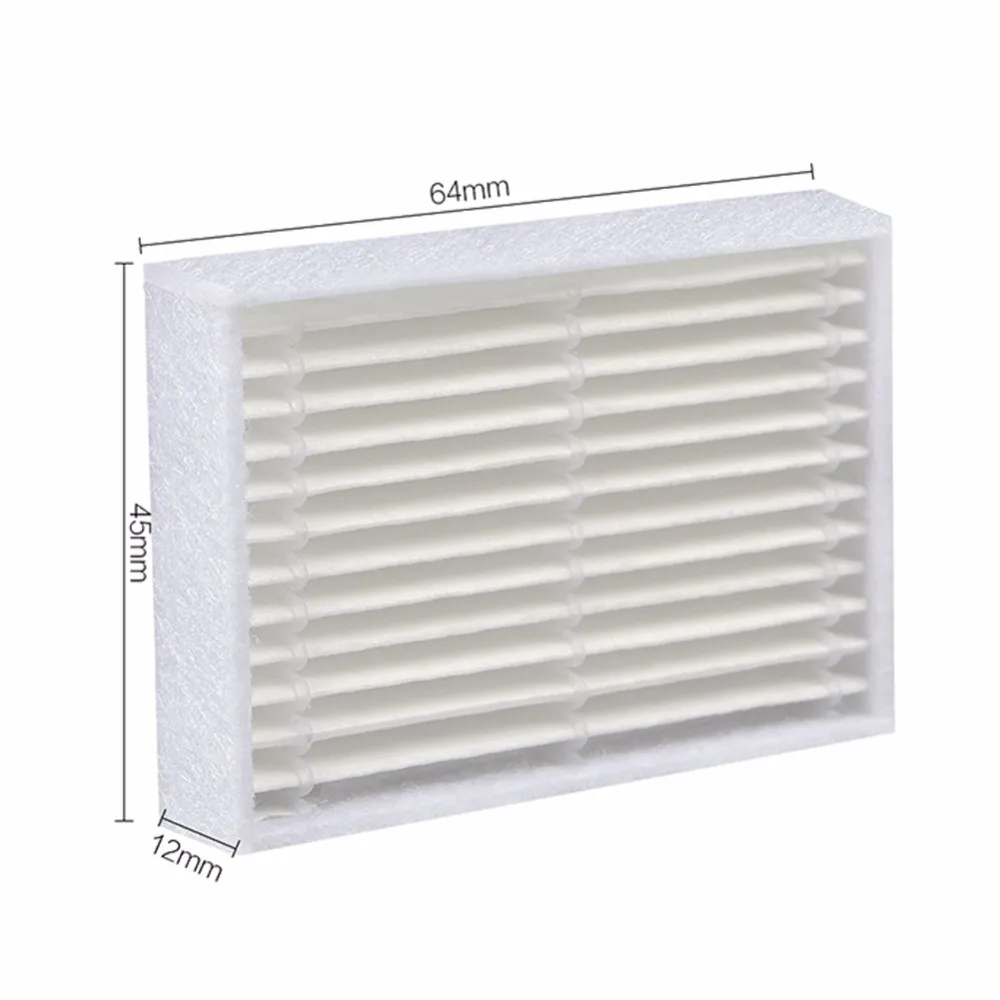 10 teile/los HEPA-Filter für Panda X600 Pet Kitfort KT504 Robotic für Midea Mvcr03 VCR15 VCR16 Staubsauger Teile Zubehör