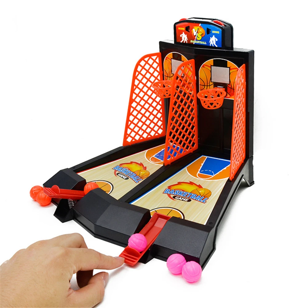 

Desktop Basketball Game, Mini Table Shooting Board Game, Children's Educational Toys, 2 Person Match, Parent-child Interactive